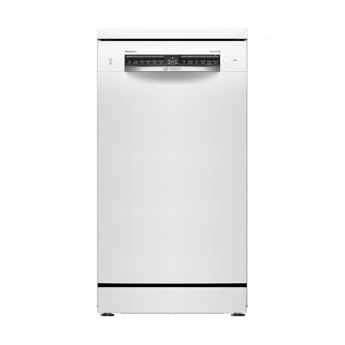 Bosch SPS4HMW14G Series 4 Freestanding Dishwasher, 10 Place Settings, 45cm Wide - White