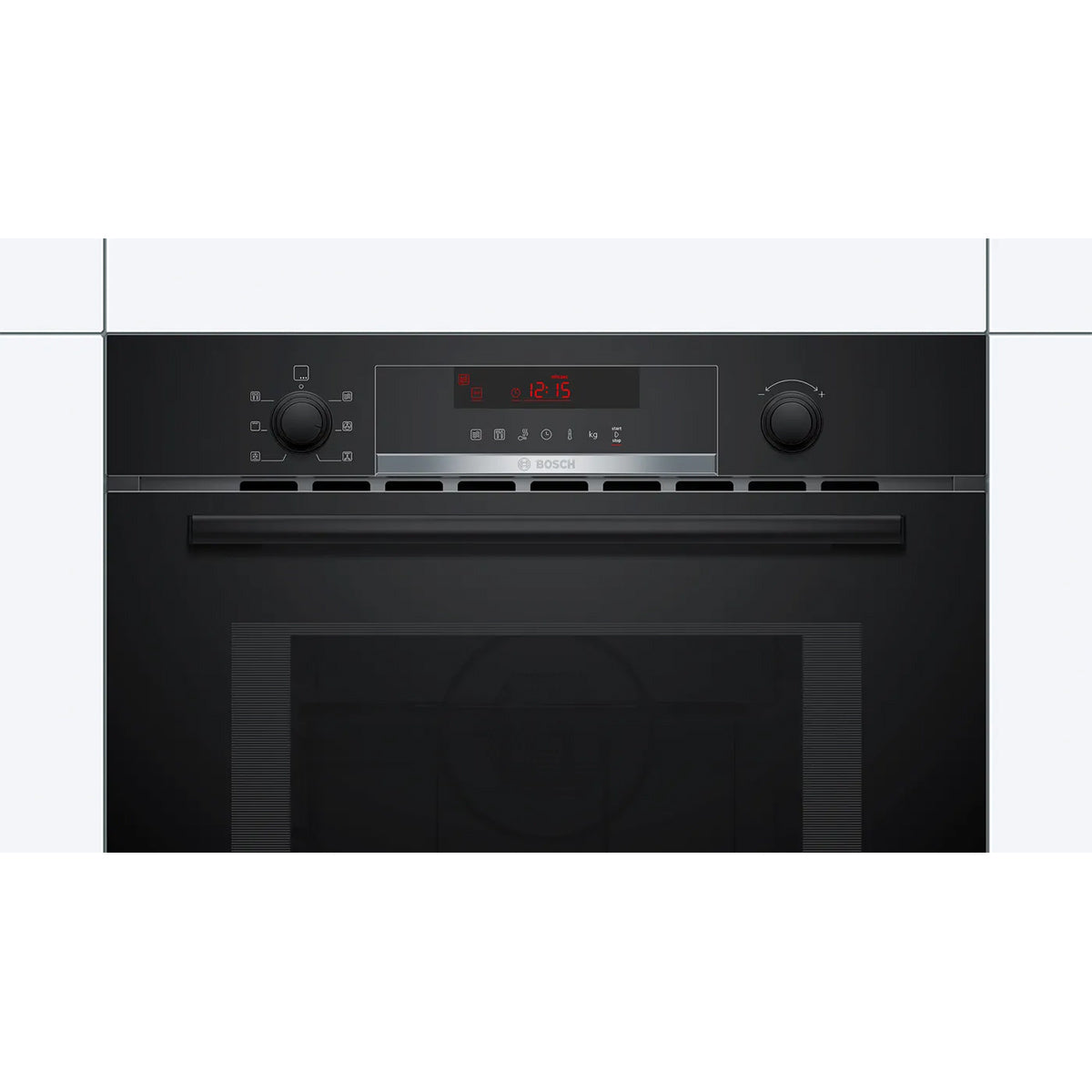 Bosch CMA583MB0B Series 4 44 Litre Built-In Microwave Oven with Hot Air, 900W, 59.4cm Wide - Black