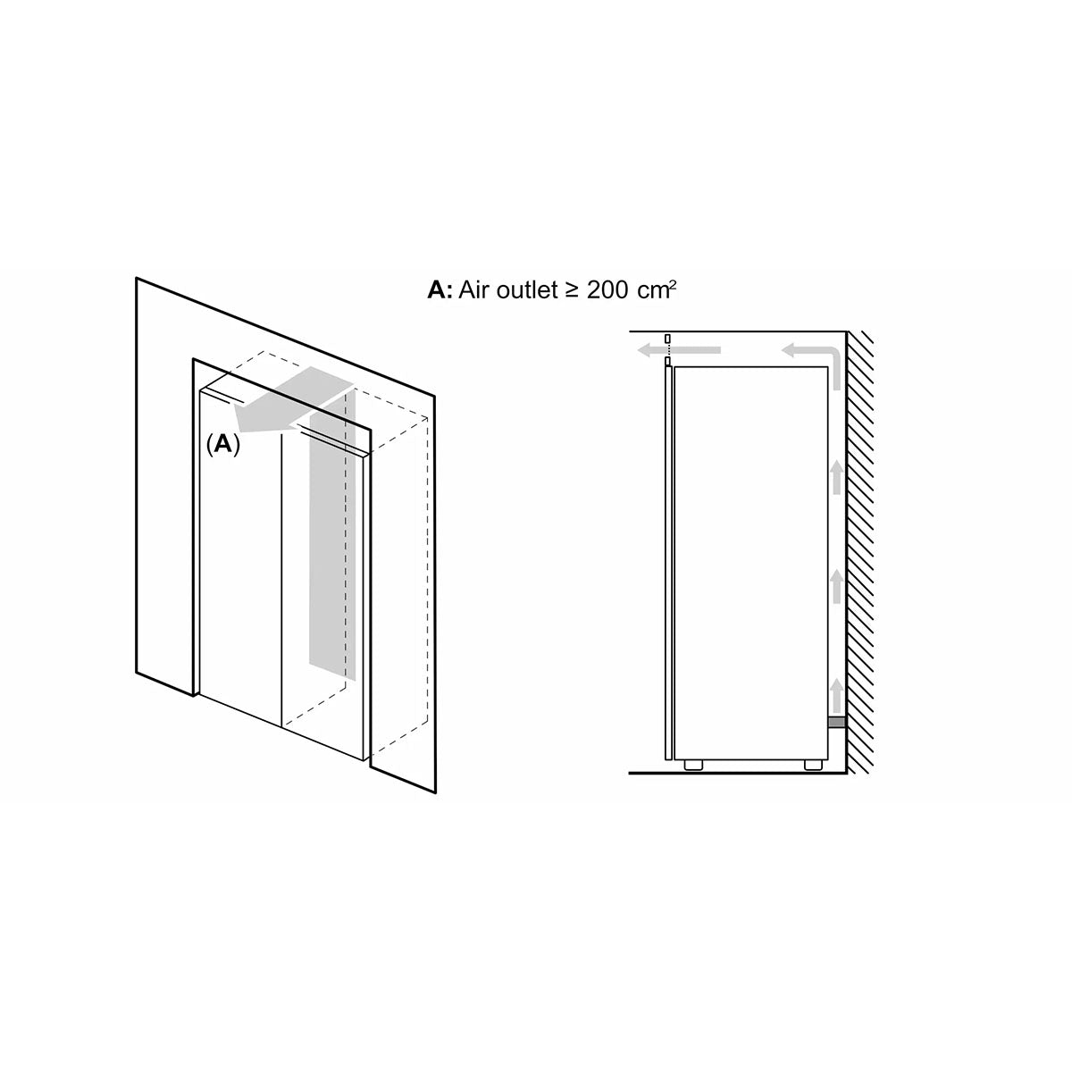 Bosch GSN36VWEPG Series 4 Freestanding Freezer, 242 Litre, No Frost, 60cm Wide - White