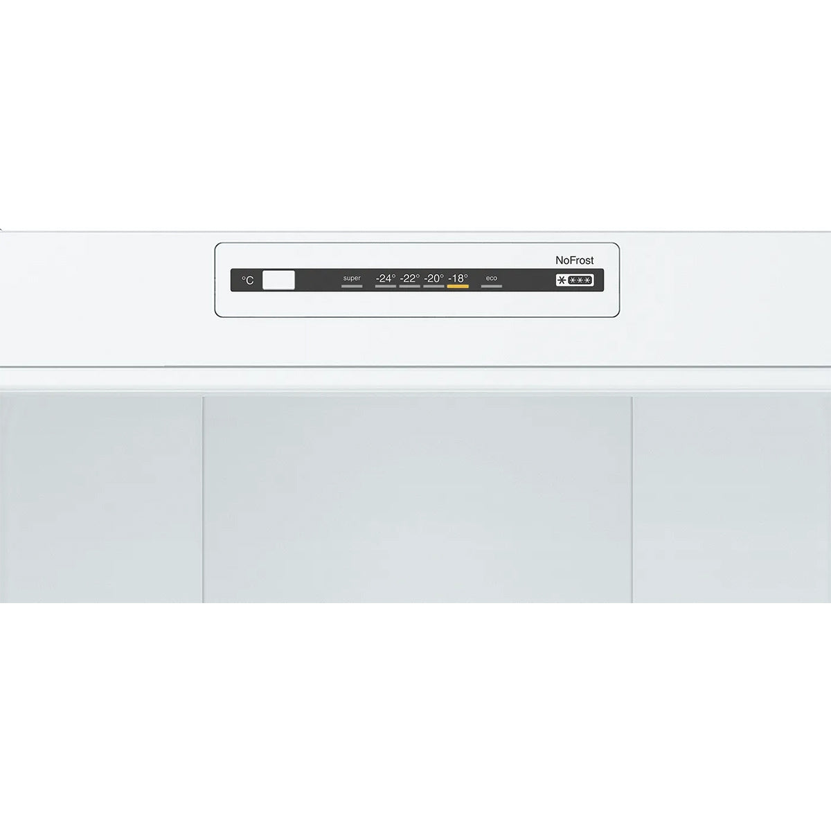 Bosch KGN36NWEAG Series 2 Freestanding Fridge Freezer with Freezer at Bottom, 216/89 Litre, Total No Frost, 60cm Wide - White