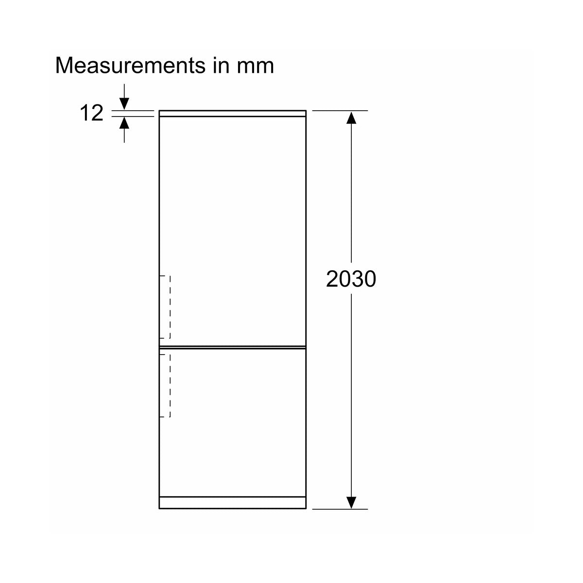 Bosch KGN492LDFG Series 4 Freestanding Fridge Freezer With Freezer At Bottom, 311/129 Litre, No Frost, 70cm Wide - Stainless Steel Look