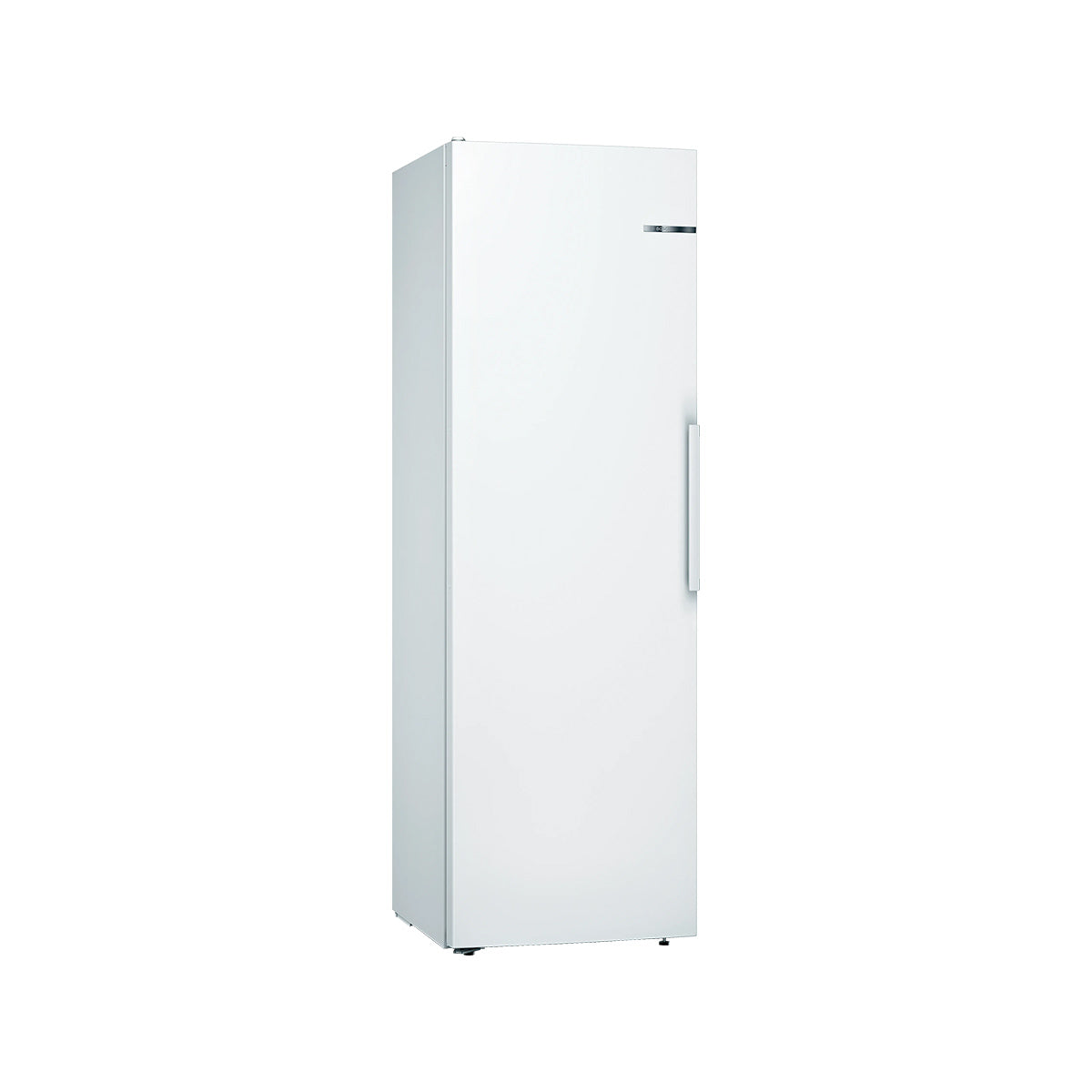 Bosch KSV36VWEPG Series 4 346 Litre Freestanding Fridge, 7 Glass Shelves, 60cm Wide - White