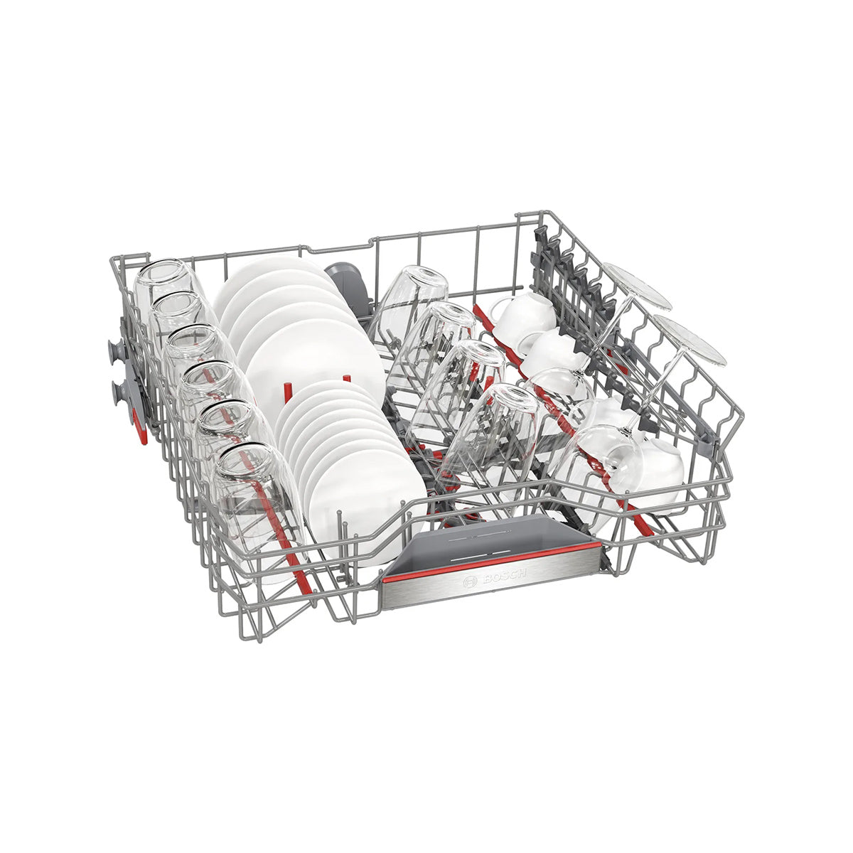 Bosch SMD8YCX03G Series 8 Fully-Integrated Dishwasher, 14 Place Settings, EcoSilence Drive - 60cm Wide