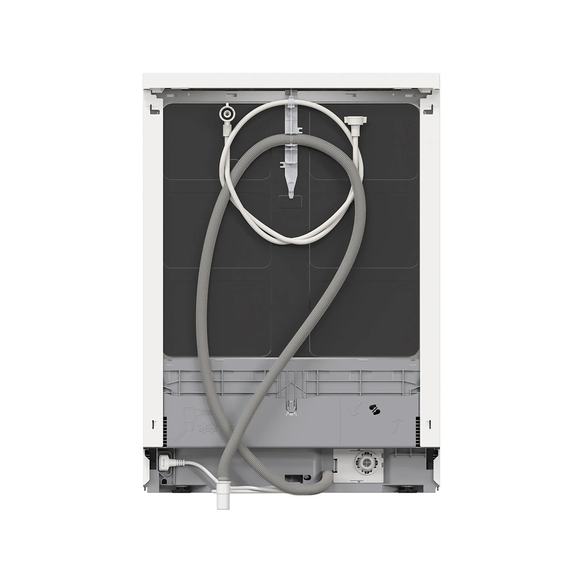 Bosch SMS26AW08G Series 2 Freestanding Dishwasher, 12 Place Settings, EcoSilence Drive, 60cm Wide - White
