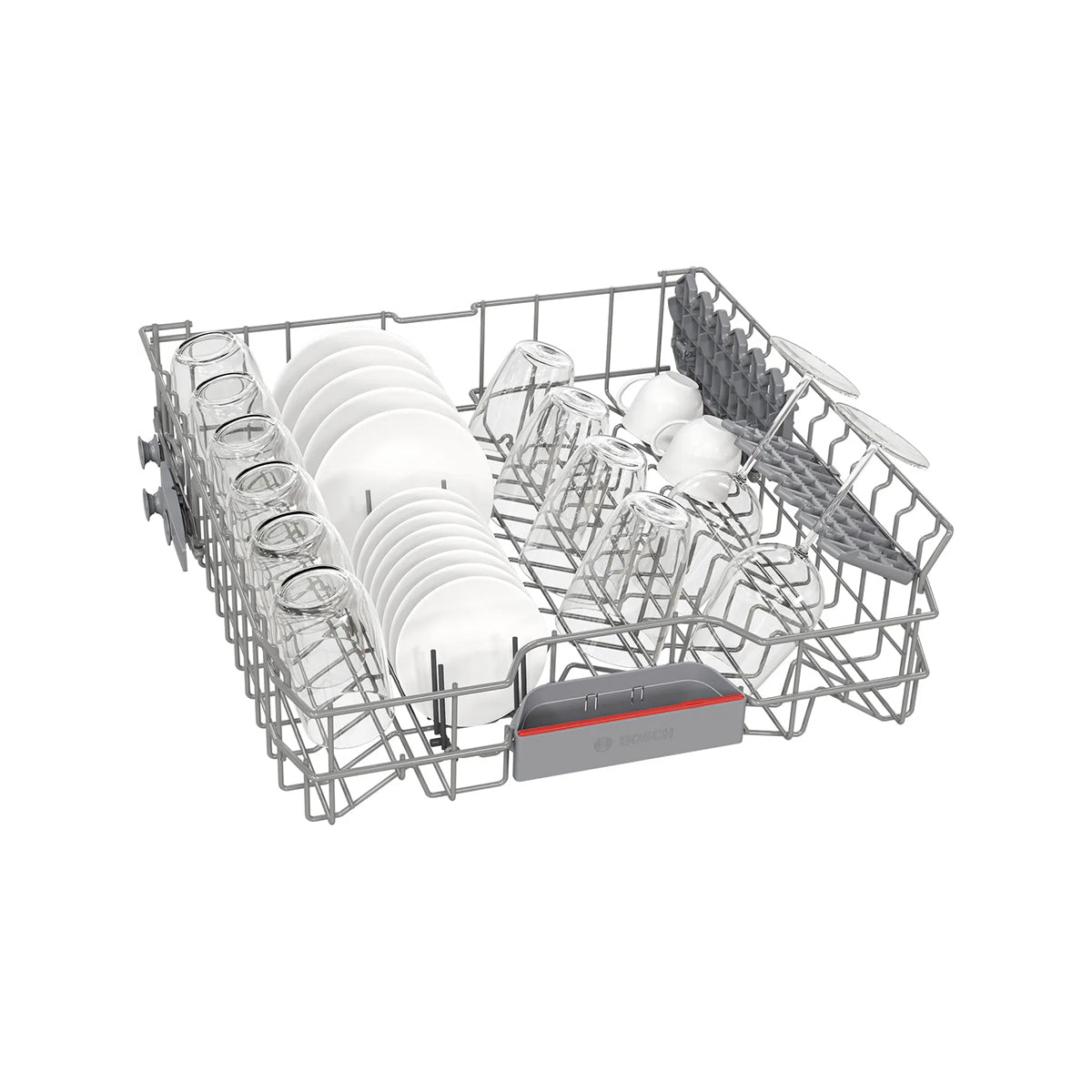 Bosch SMS6ZCW10G Series 6 Freestanding Dishwasher, 14 Place Settings, 6 Programmes, 60cm Wide - White