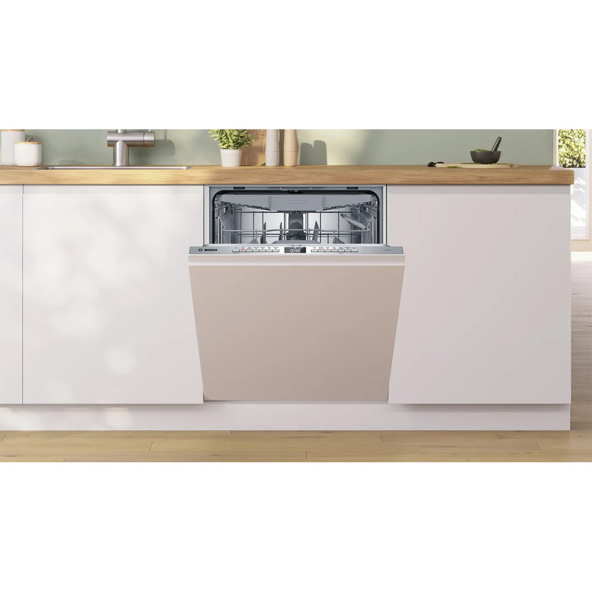 Bosch SMV4HVX00G Series 4 60cm Fully Integrated Dishwasher With 14 Place Settings Capacity