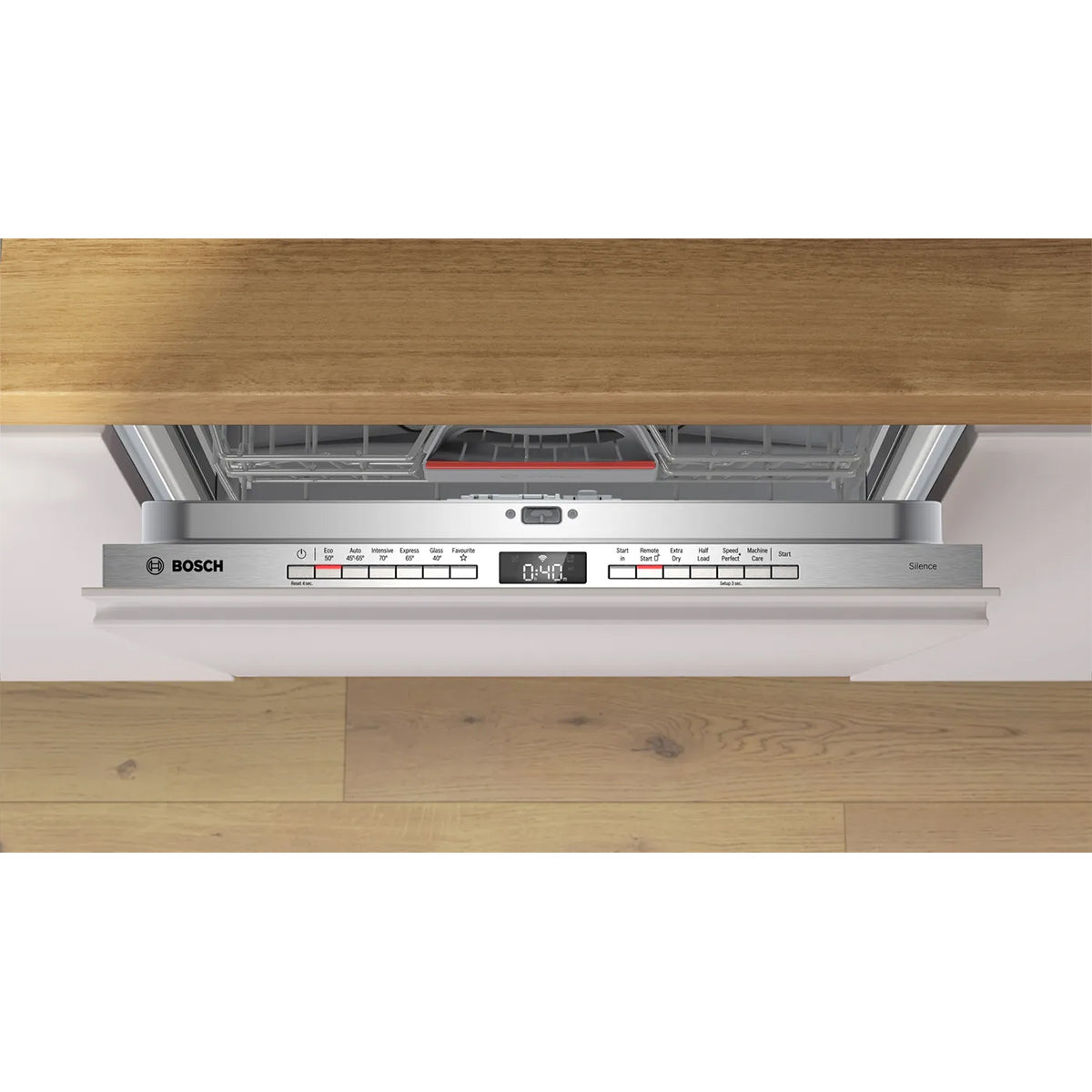 Bosch SMV4HVX00G Series 4 60cm Fully Integrated Dishwasher With 14 Place Settings Capacity