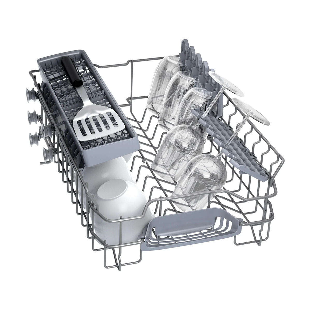 Bosch SPS2IKW01G Series 2 Freestanding Dishwasher, 9 Place Settings, 45cm Wide - White