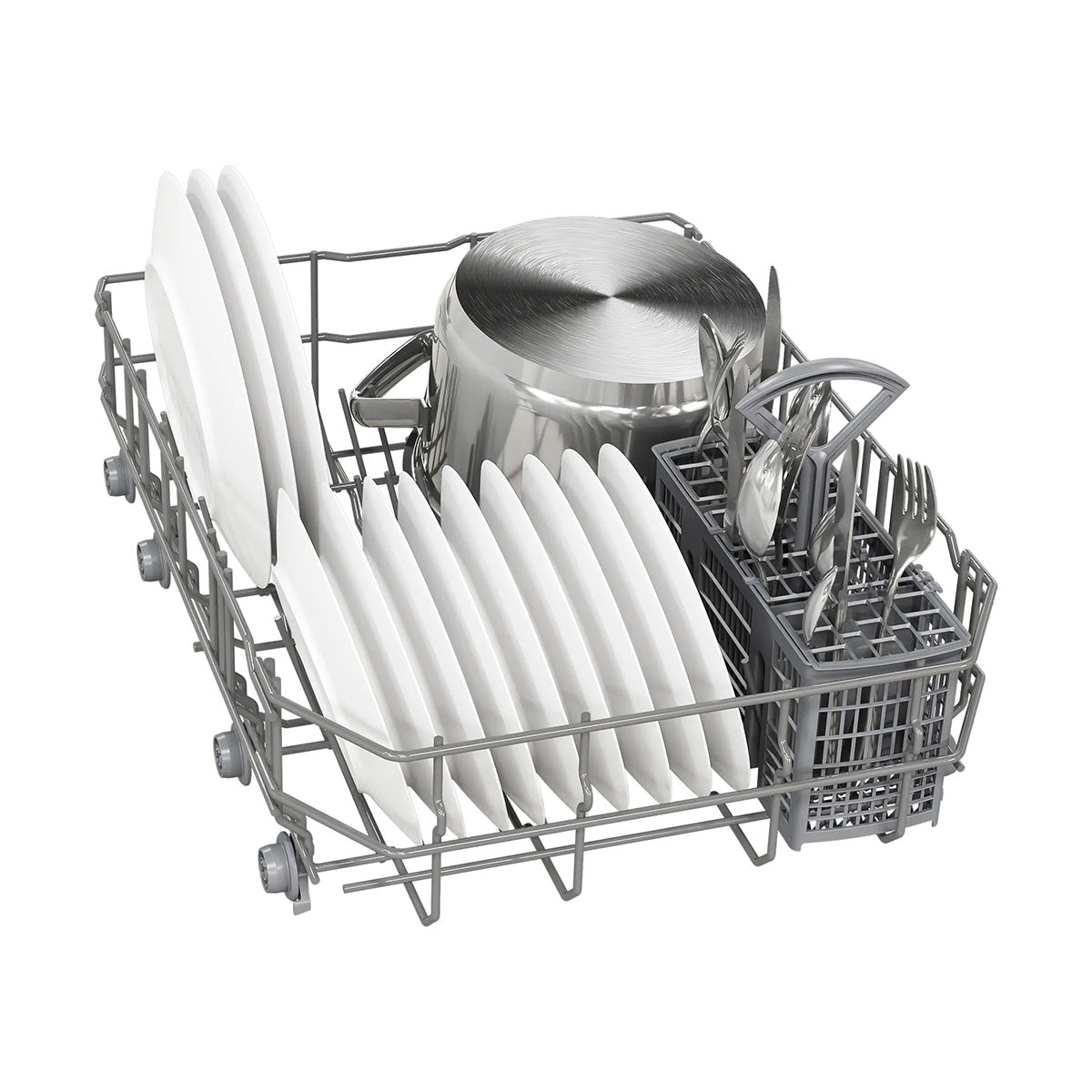 Bosch SPS2IKW01G Series 2 Freestanding Dishwasher, 9 Place Settings, 45cm Wide - White