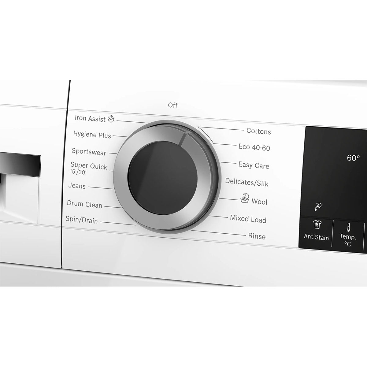 Bosch WGG24400GB Series 6 Freestanding Front-Loader Washing Machine, 9Kg, 1400 rpm, 59.8cm Wide - White