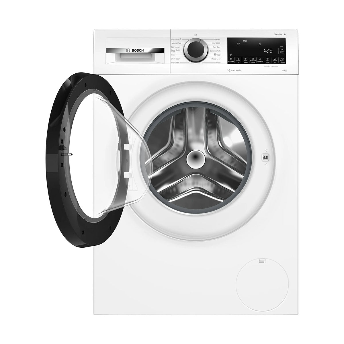 Bosch WGG24400GB Series 6 Freestanding Front-Loader Washing Machine, 9Kg, 1400 rpm, 59.8cm Wide - White