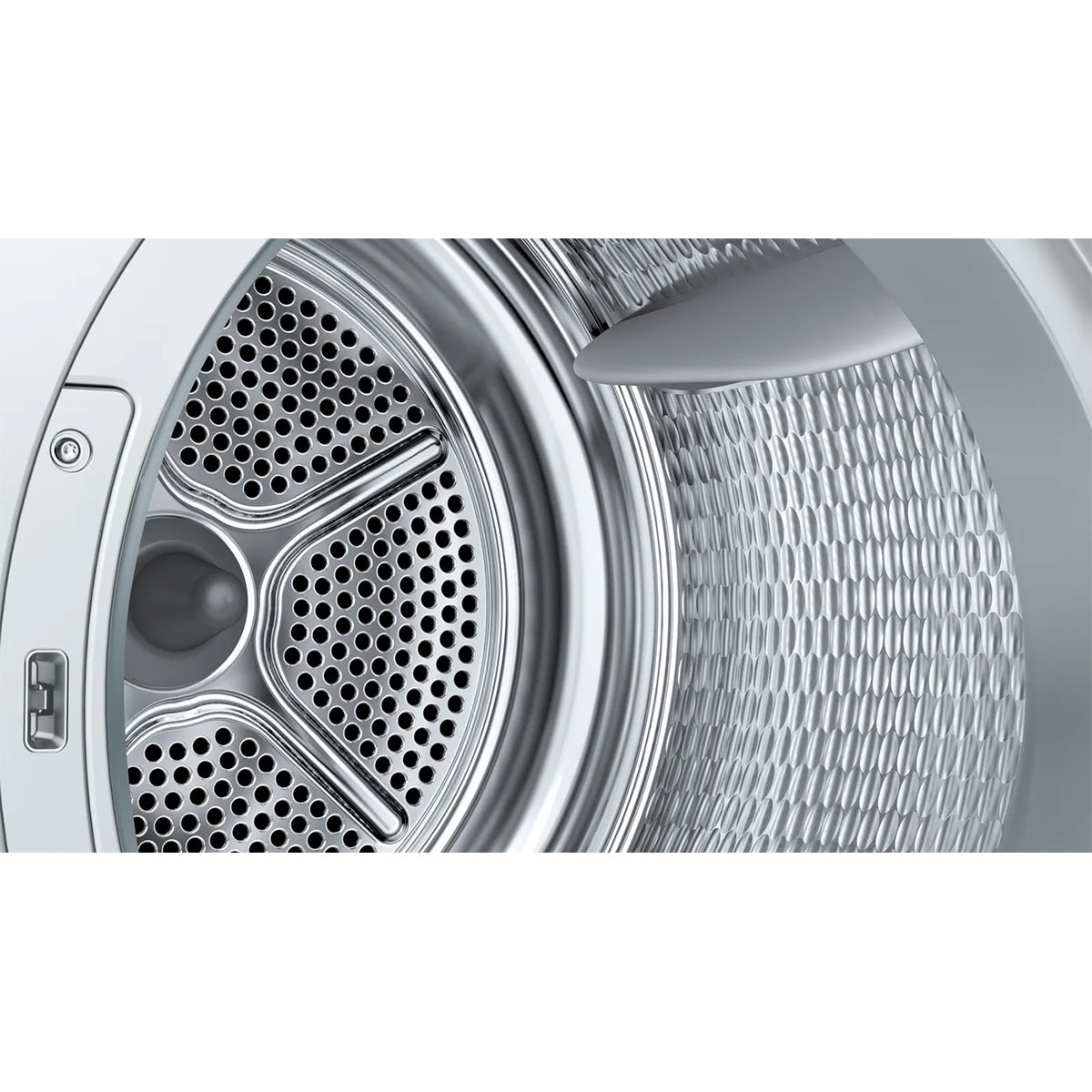 Bosch WQH246D9GB Series 6 9Kg Capacity Freestanding Heat Pump Tumble Dryer, Self Cleaning Condenser, 59.8cm Wide - White
