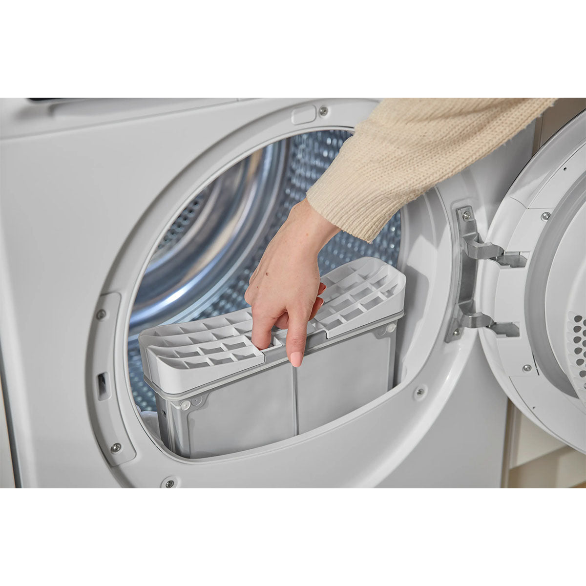 Bosch WRB247C9GB Series 8 Freestanding Heat Pump Tumble Dryer, 9Kg, With Self-Cleaning Condenser, 59.8cm Wide - White