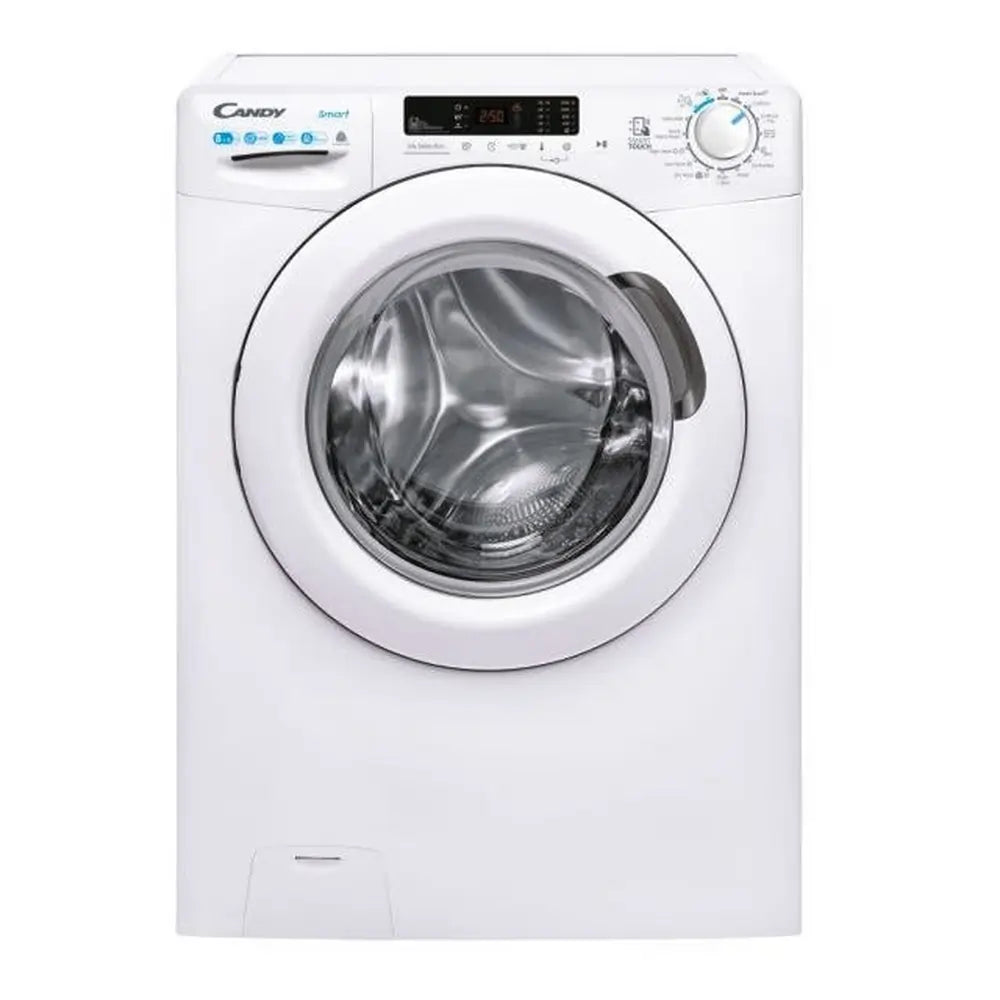 Candy CSW4852DE/1-80 8kg/5kg 1400 Spin Washer Dryer, White
