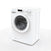 Thumbnail Candy HCU1492DE180 9kg 1400 Spin Washing Machine, White- 72140389089653