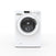 Thumbnail Candy HCU1492DE180 9kg 1400 Spin Washing Machine, White- 72140389056885