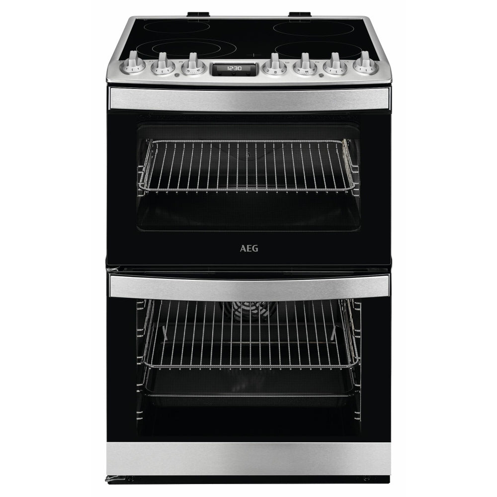 AEG CCB6741ACM 73L Ceramic Slot In Cooker,Stainless Steel,A Rated - 43724534972639 
