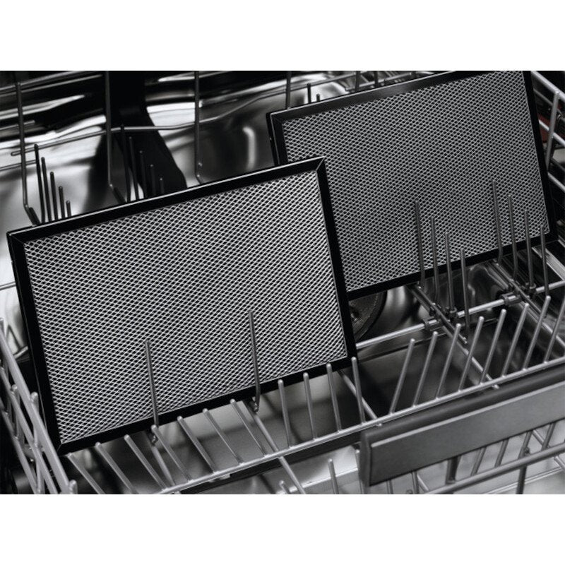AEG CCE84543FB 78cm Wide Venting Hob,Black,A+ Rated