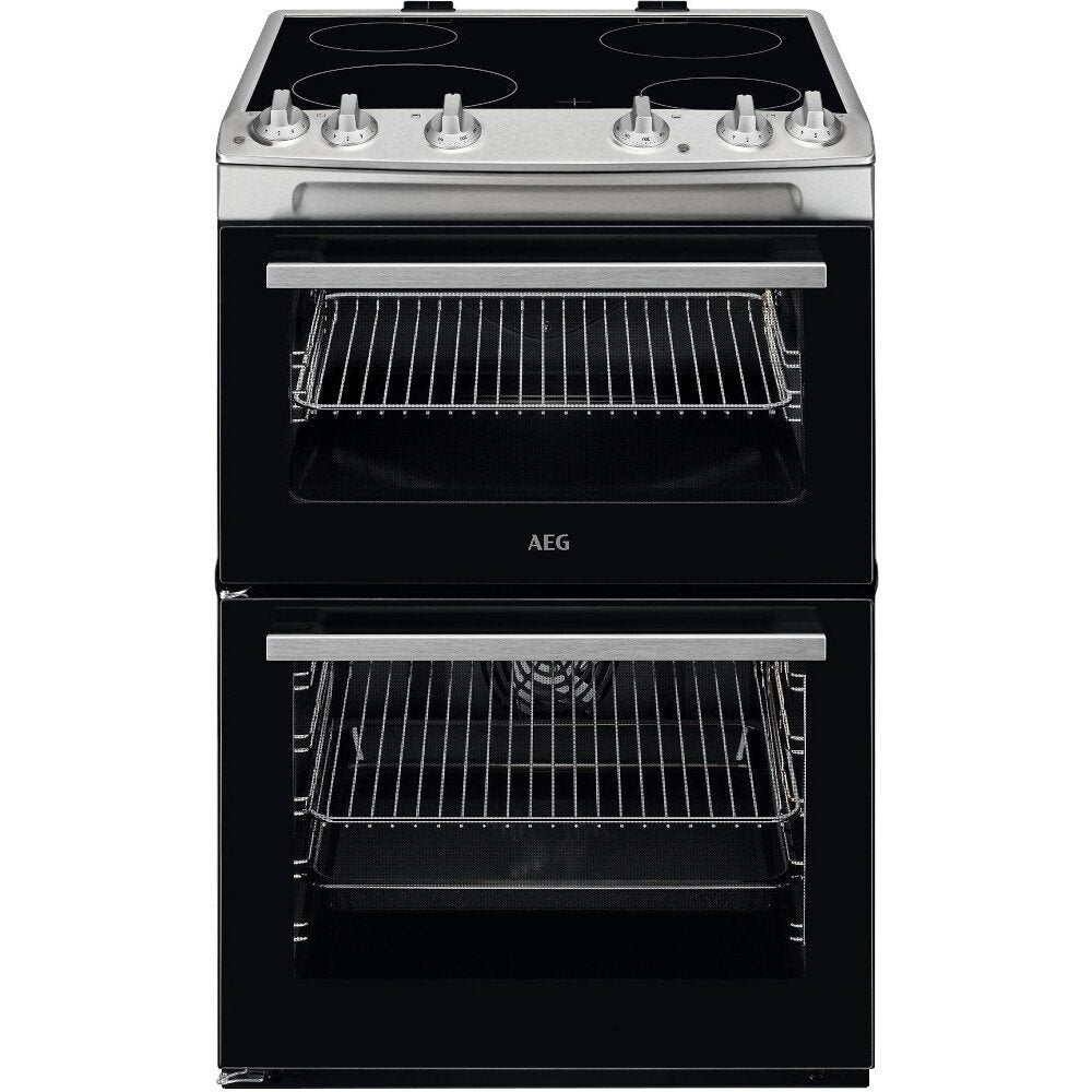 AEG CCX6501ACM Ceramic Slot In Cooker,Stainless Steel - 43724535791839 