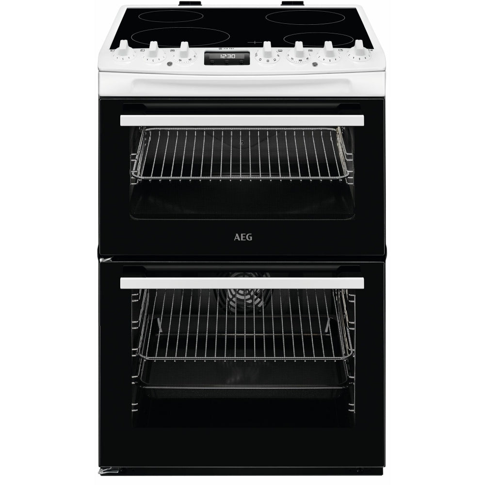 AEG CCX6740ACW 73L Ceramic Slot In Cooker,White,A Rated - 43724540477663 
