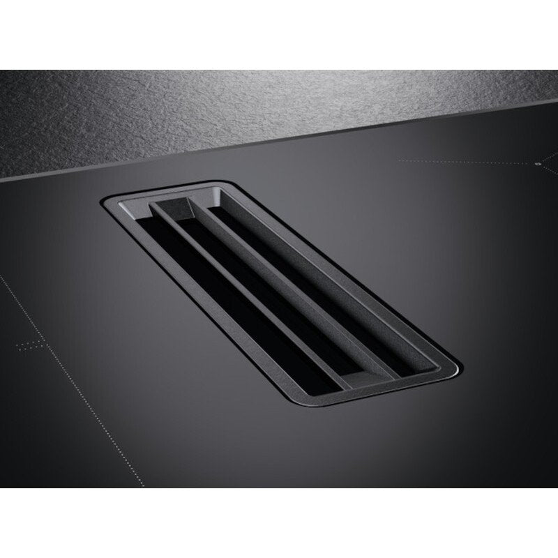 AEG CDE84543FB 78cm Wide Venting Hob,Black,A+ Rated
