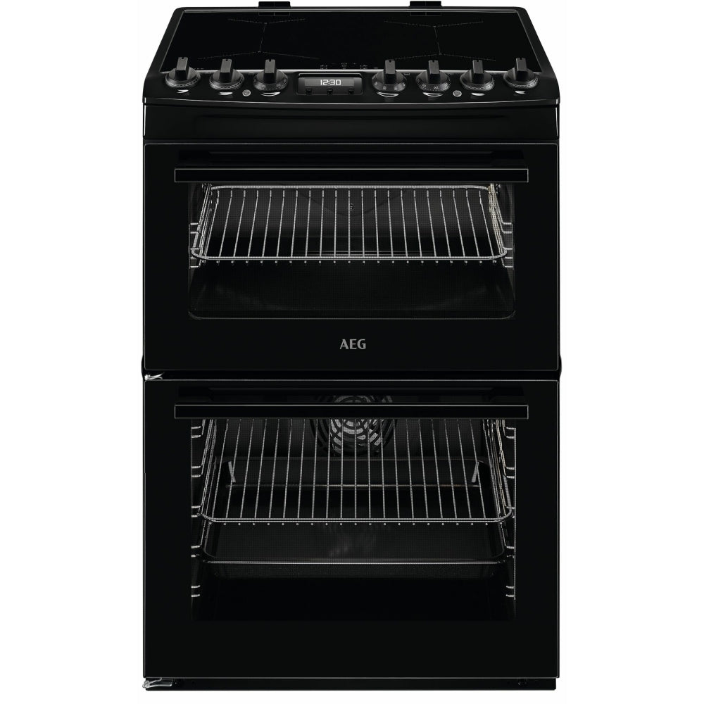 AEG CIX6540ACB 77L Induction Slot In Cooker,Black,A Rated - 43724543787231 