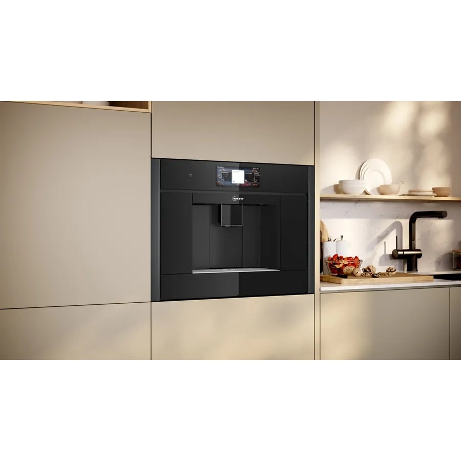Neff CL4TT11G0 Built-In Fully Automatic Coffee Machine, Graphite Grey - 43626089939167 