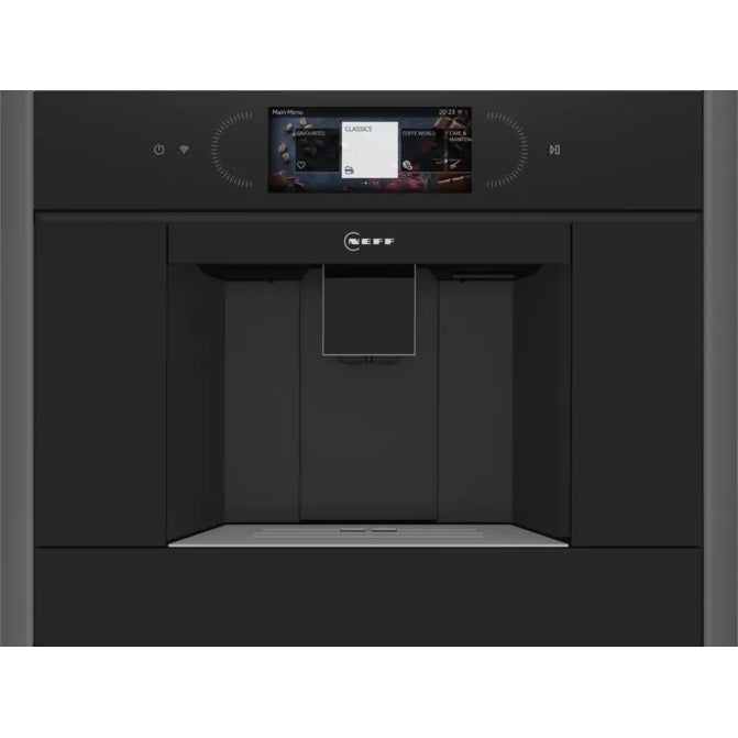 Neff CL4TT11G0 Built-In Fully Automatic Coffee Machine, Graphite Grey - 43626089840863 
