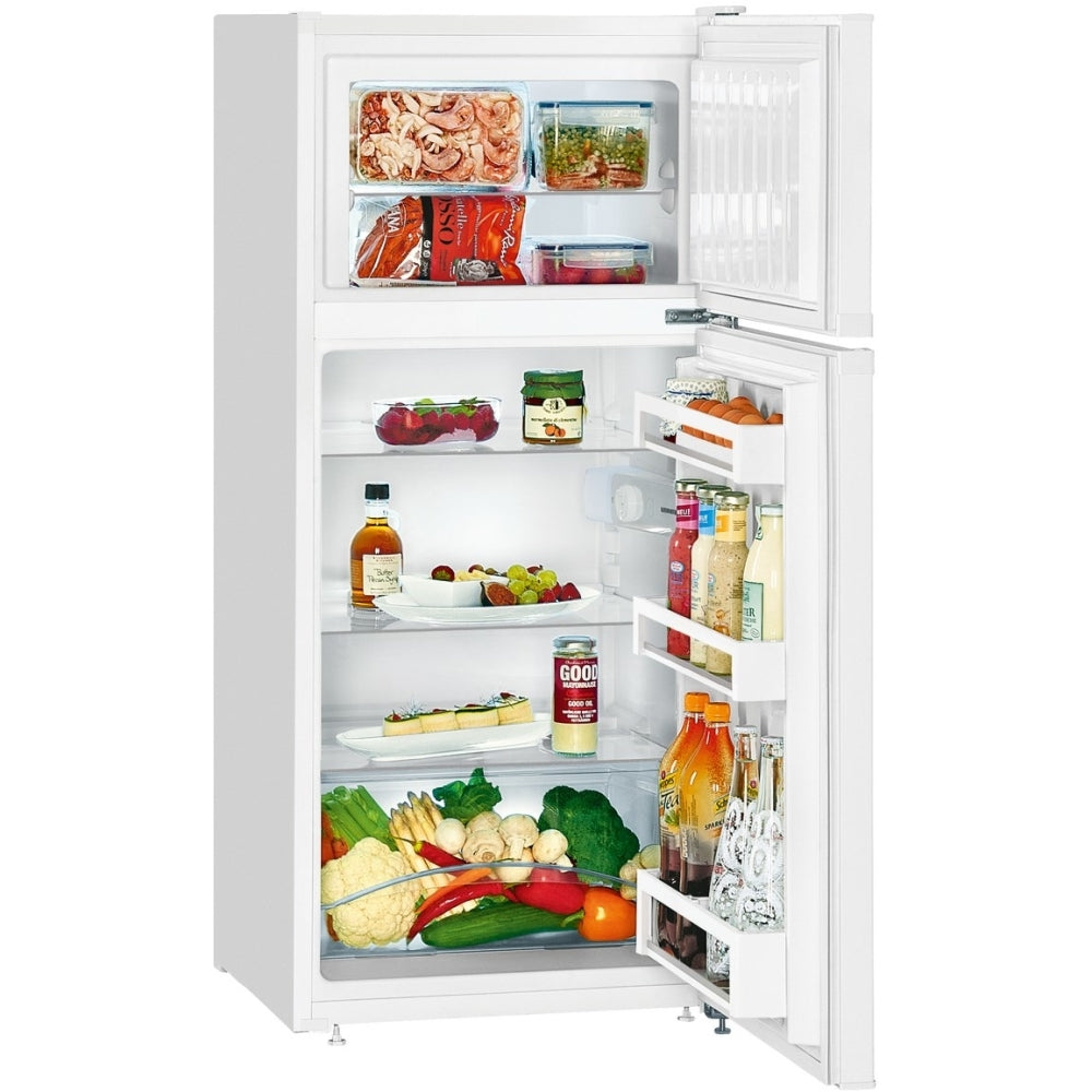 Liebherr CTE 2131 Low Frost Fridge Freezer, 80/20, White, E Rated - 43340198183135 