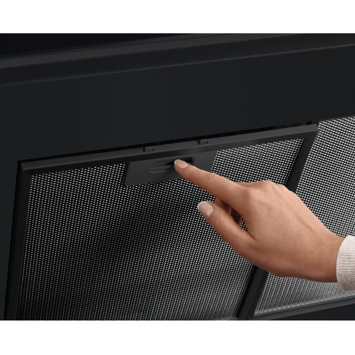 AEG DBX3651R 60cm Wide Chimney Hood,Black,C Rated