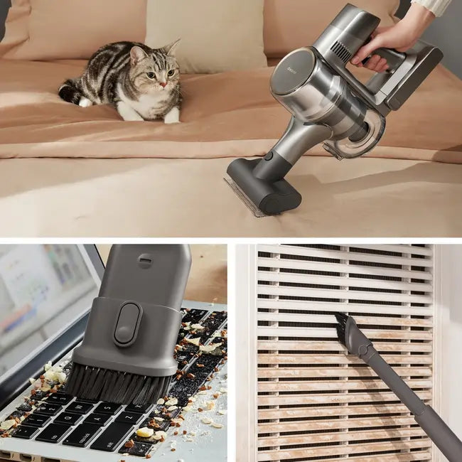 Dreame VTV97A R20 Cordless Stick Vacuum Cleaner With Up To 90 Minutes Run Time, Grey