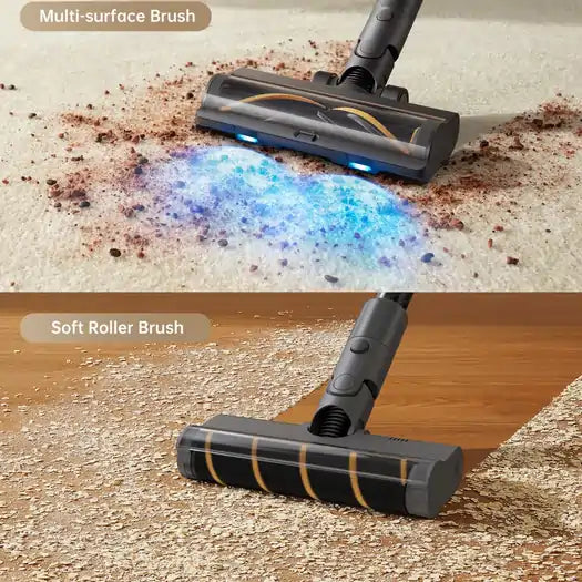 Dreame VTV97A R20 Cordless Stick Vacuum Cleaner With Up To 90 Minutes Run Time, Grey