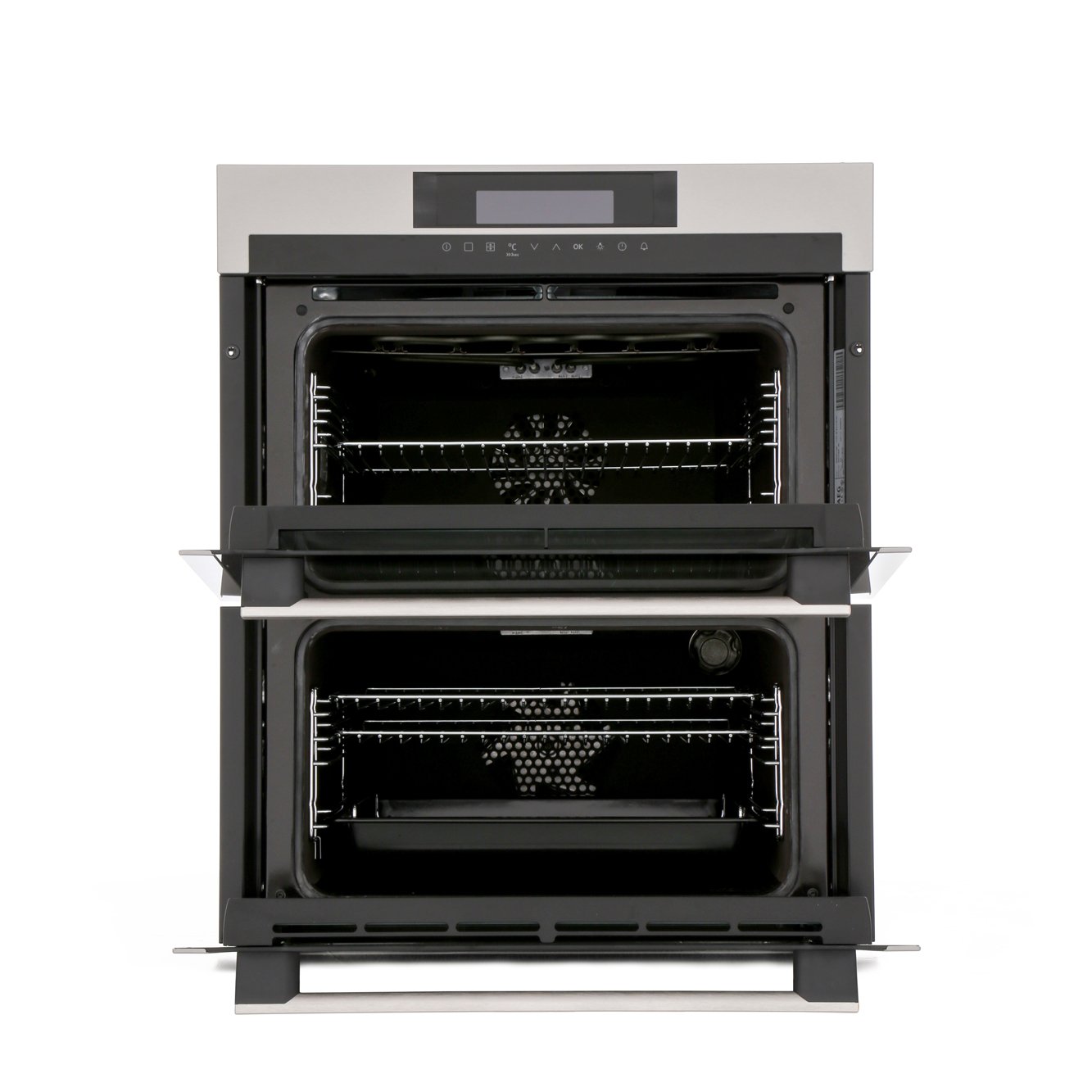 AEG DUE731110M 45L/39 lL Built Under Electric Double Oven,Stainless Steel,A Rated