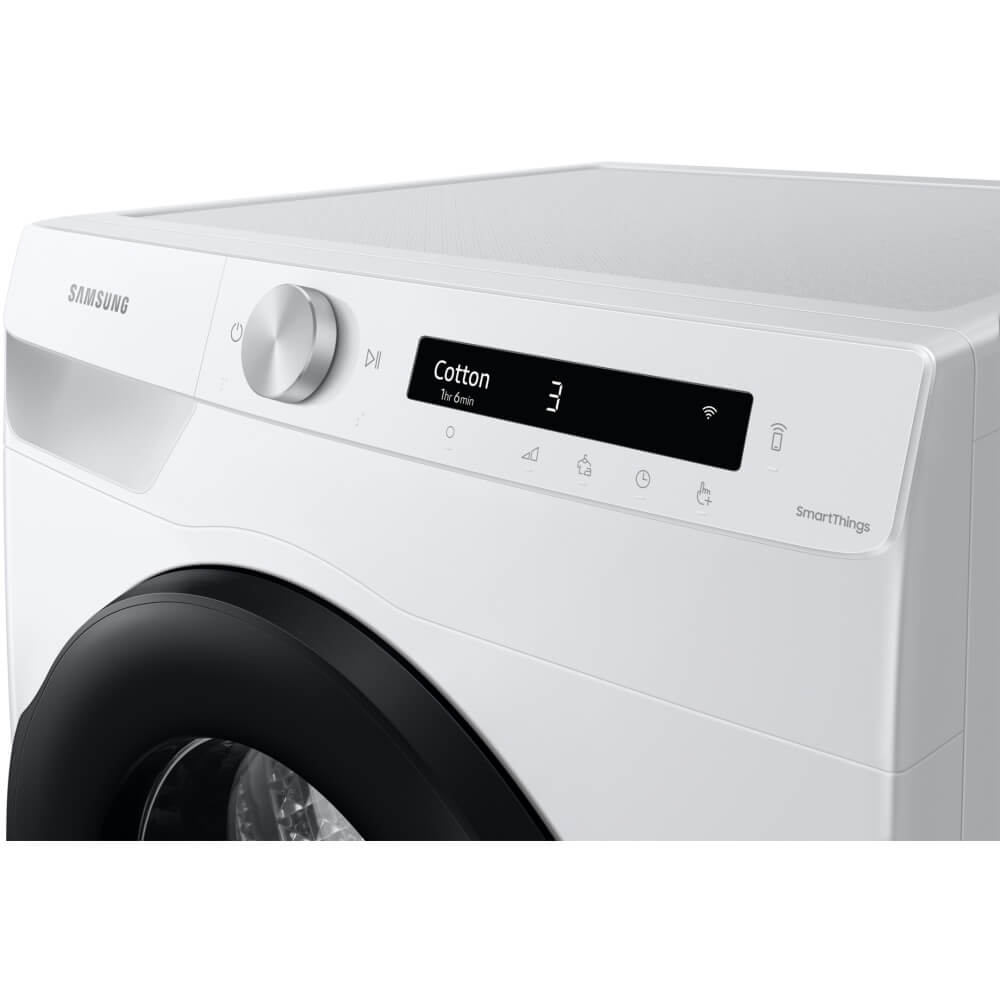 Samsung DV90T5240AW/S1 Heat Pump Tumble Dryer, 9kg, White, A+++ Rated - 72406179086709 