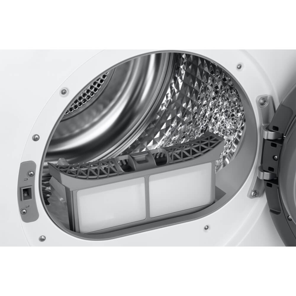 Samsung DV90T5240AW/S1 Heat Pump Tumble Dryer, 9kg, White, A+++ Rated - 72406179250549 