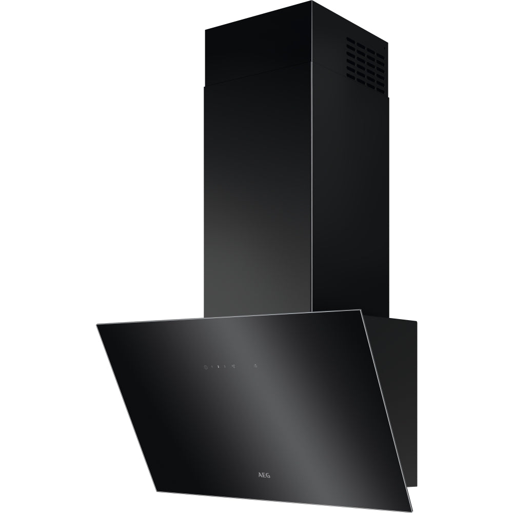 AEG DVX5661HB 60cm Wide Angled Hood,Black,A Rated - 43724548636895 