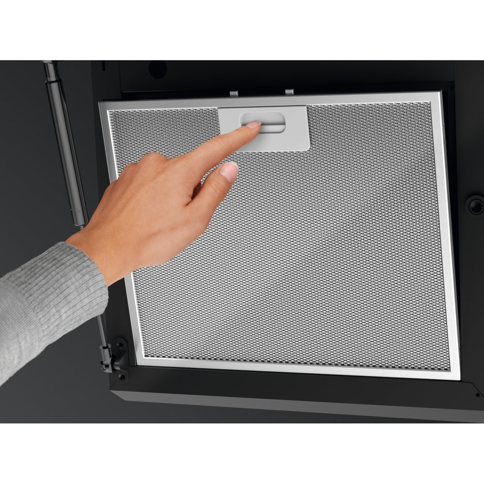 AEG DVX5961HB 90cm Wide Angled Hood,Black,A Rated