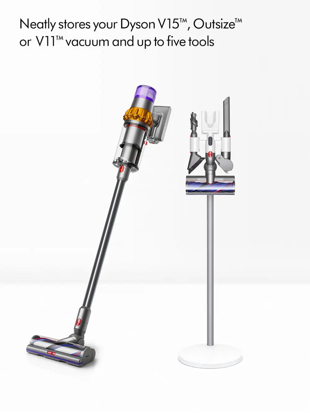 Dyson V15 2024 Detect Absolute Cordless Vacuum Cleaner with Doc Kit, Silver - 72406242197877 