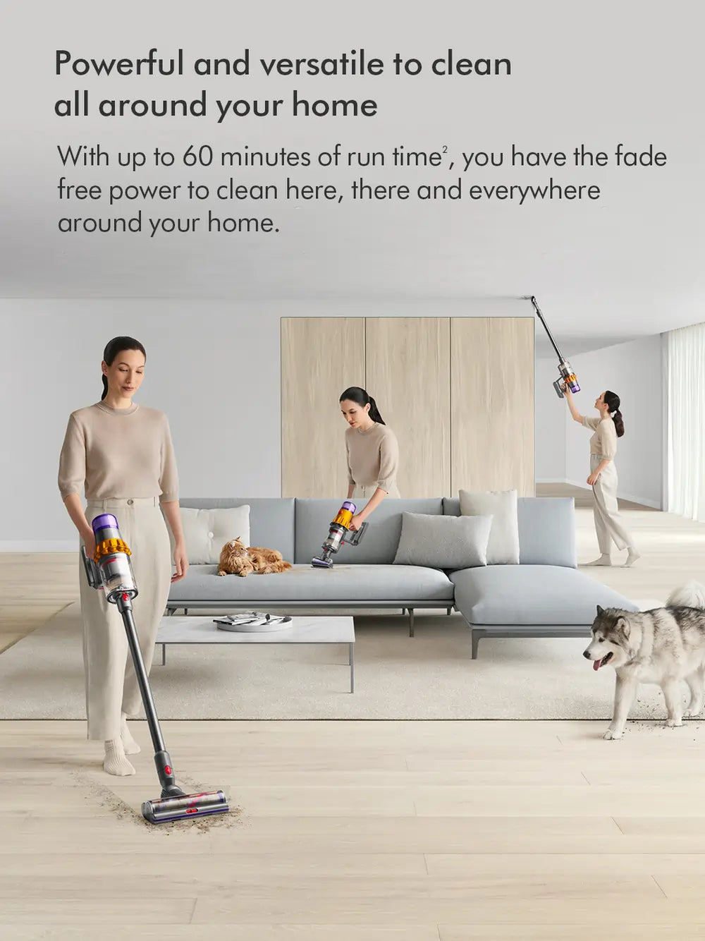 Dyson V15 2024 Detect Absolute Cordless Vacuum Cleaner with Doc Kit, Silver - 72406242001269 