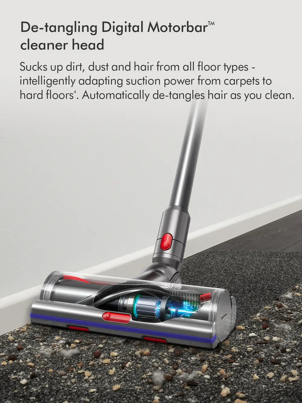 Dyson V15 2024 Detect Absolute Cordless Vacuum Cleaner with Doc Kit, Silver