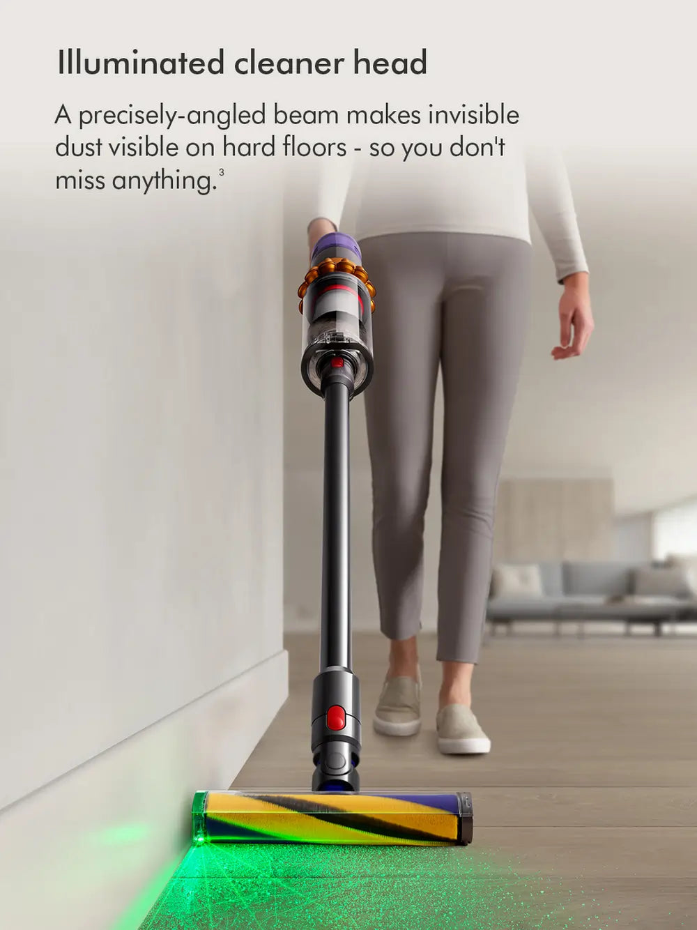 Dyson V15 2024 Detect Absolute Cordless Vacuum Cleaner with Doc Kit, Silver