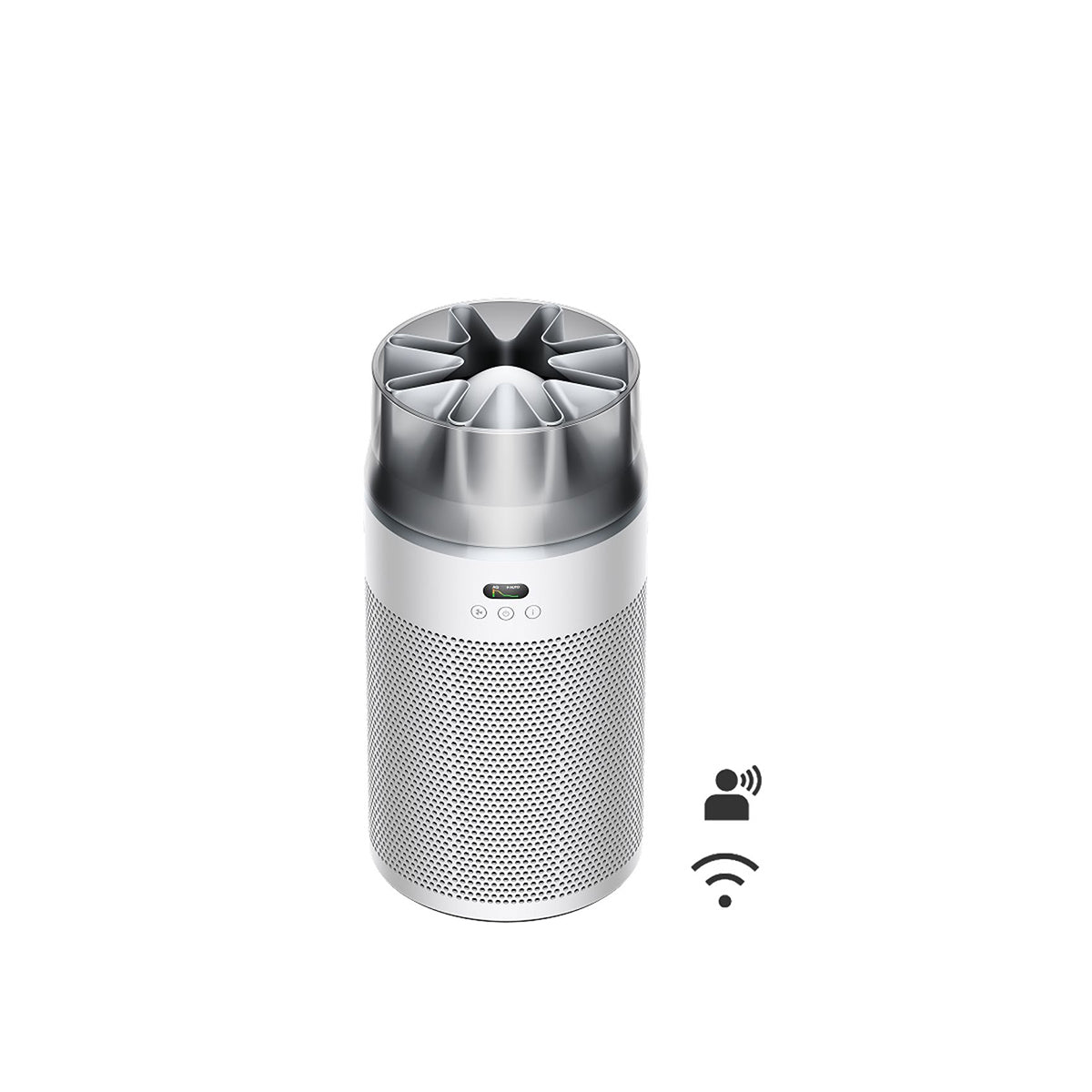 Dyson HJ10 HushJet™ New Compact Air Purifier With Latest Technology - White/Silver