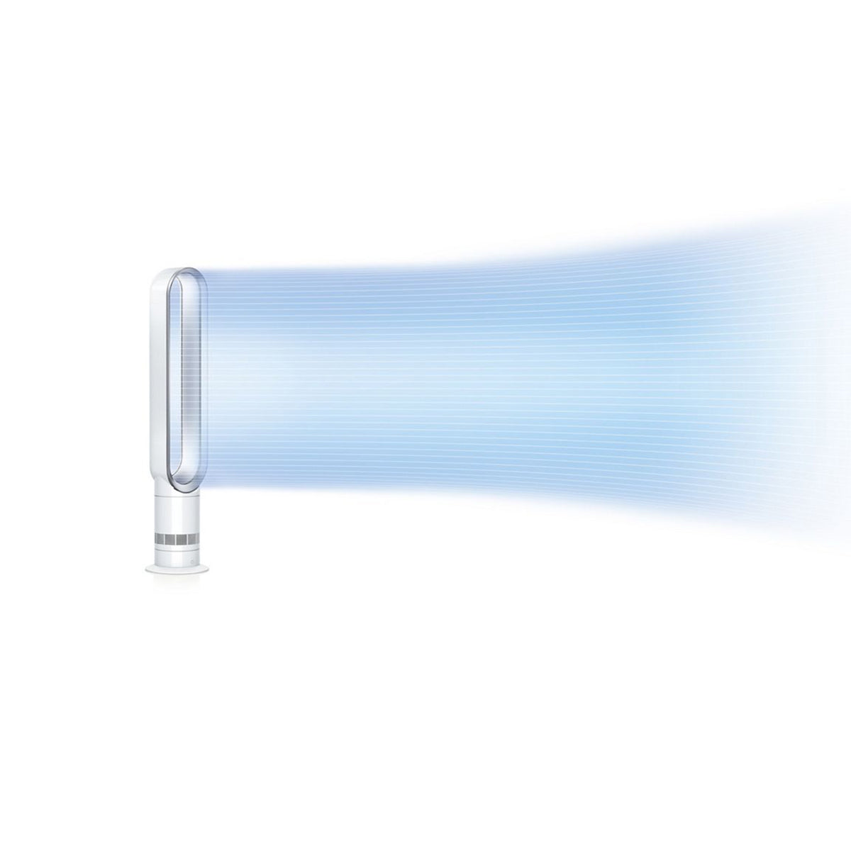 Dyson AM07 Cool™ Tower Fan, Air Multiplier™ - White/Silver