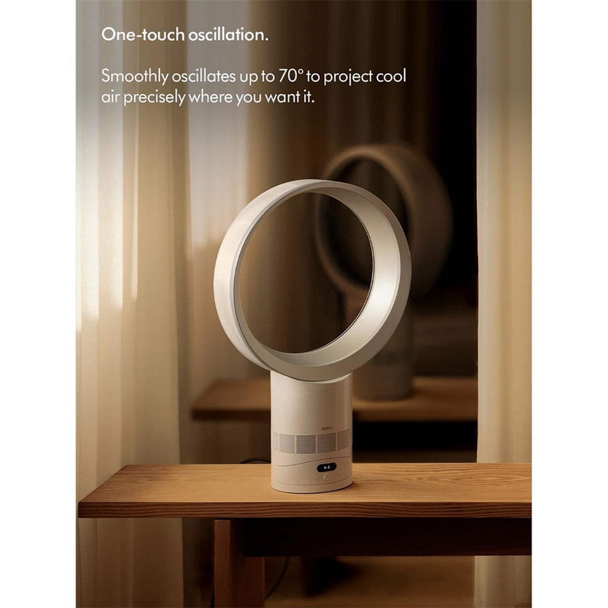 Dyson Cool CF1 Cooling Fan, White/Silver