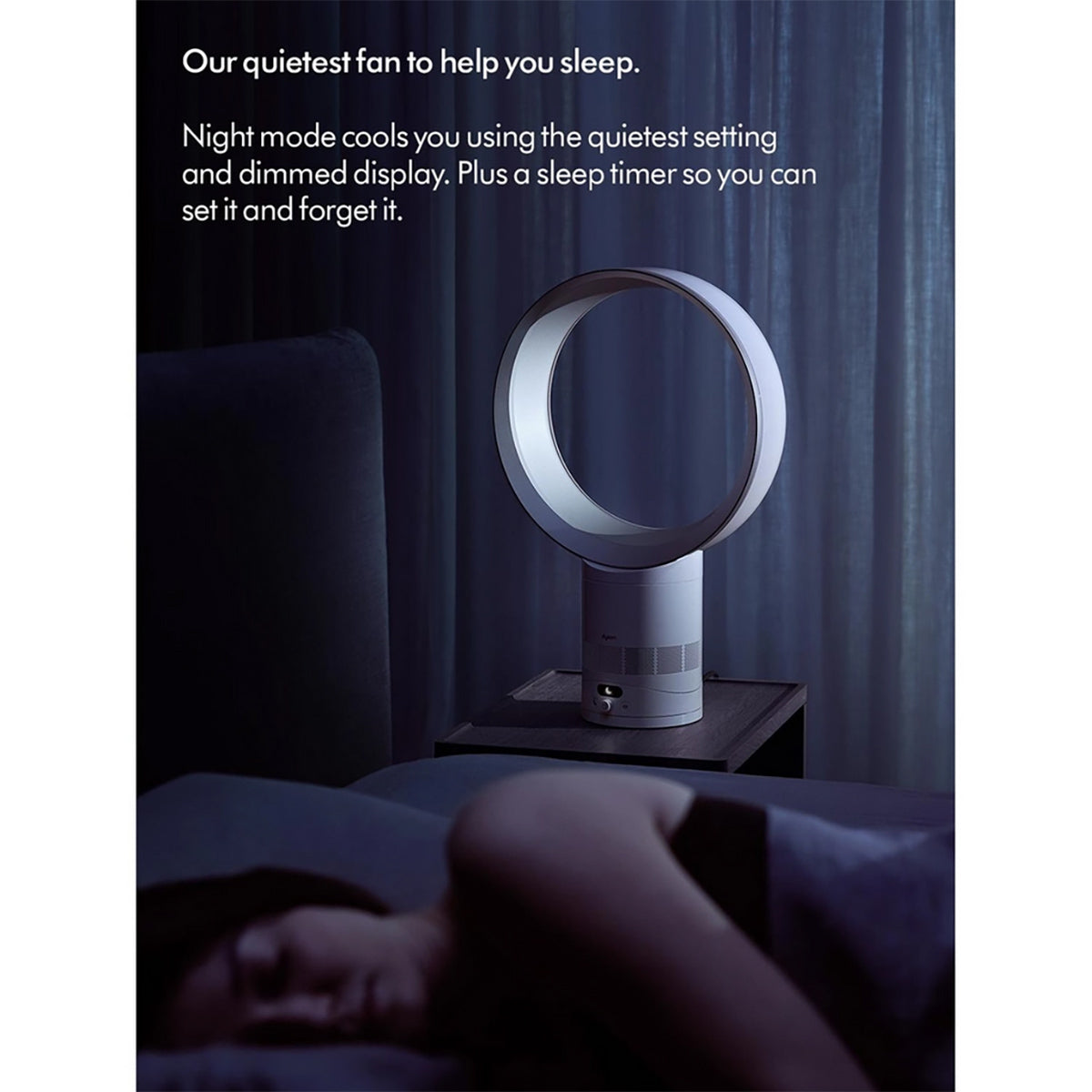 Dyson Cool CF1 Cooling Fan, White/Silver