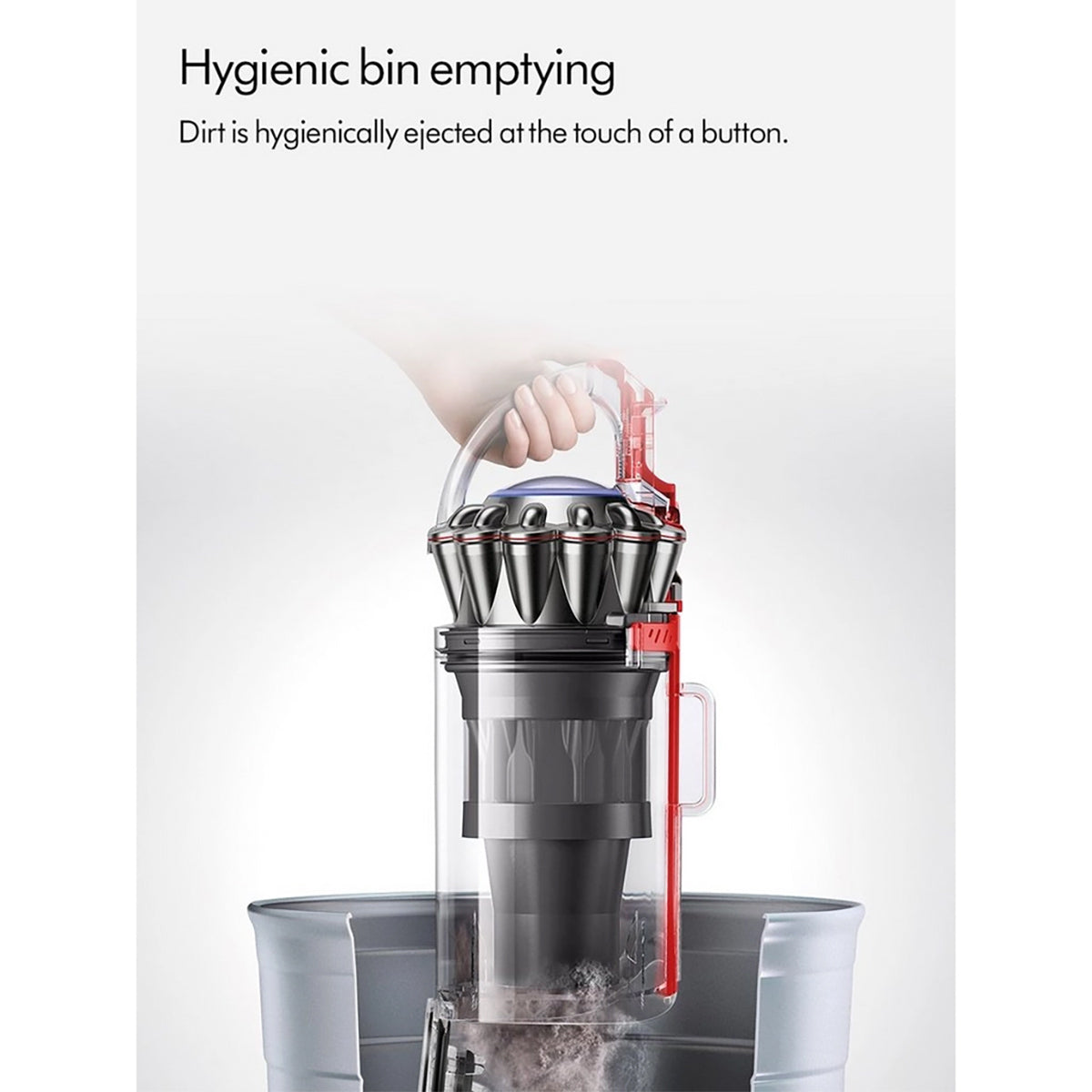 Dyson BALLANIMALORIG Upright Vacuum Cleaner, Motorbar Cleaner Head - Nickel/Silver