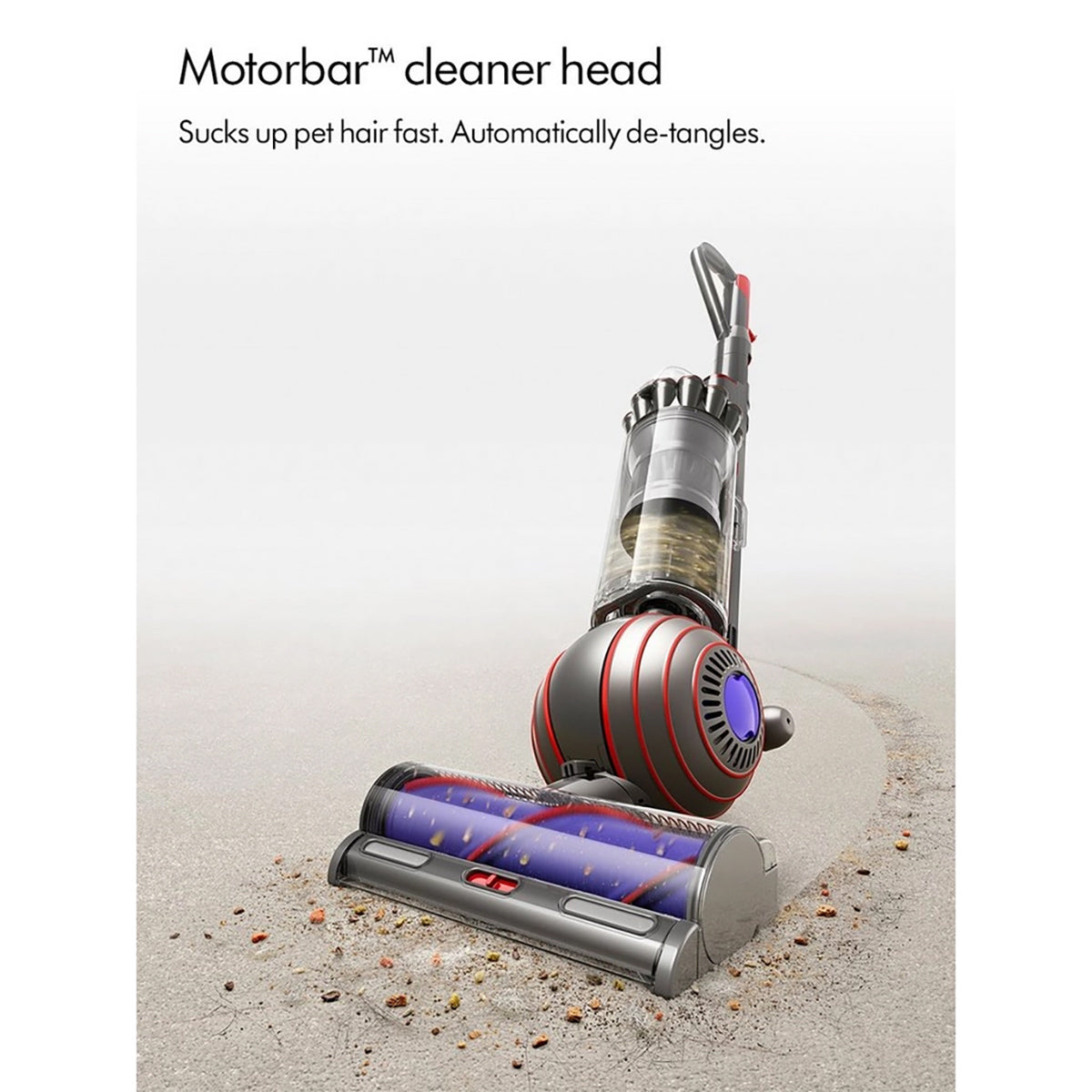 Dyson BALLANIMALORIG Upright Vacuum Cleaner, Motorbar Cleaner Head - Nickel/Silver