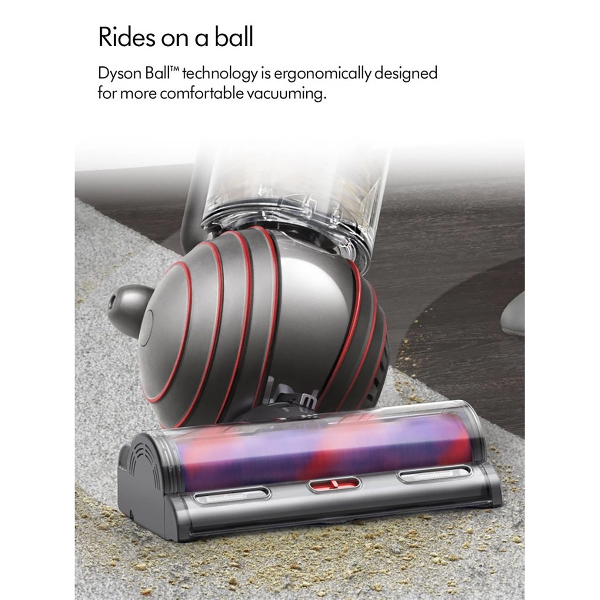 Dyson BALLANIMALORIG Upright Vacuum Cleaner, Motorbar Cleaner Head - Nickel/Silver