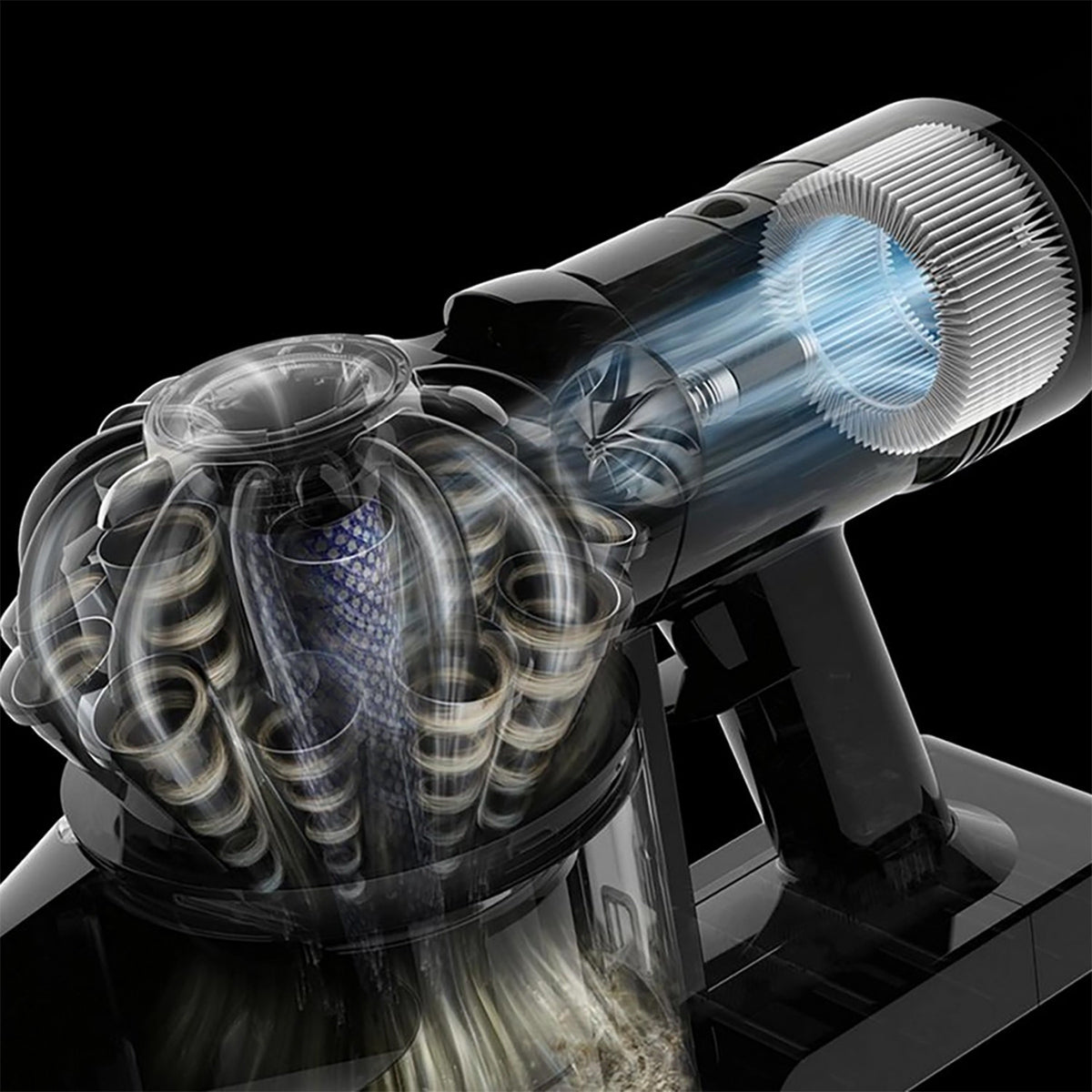 Dyson CAR+BOAT Handheld Vacuum Cleaner, 50 Minutes Run Time - Grey