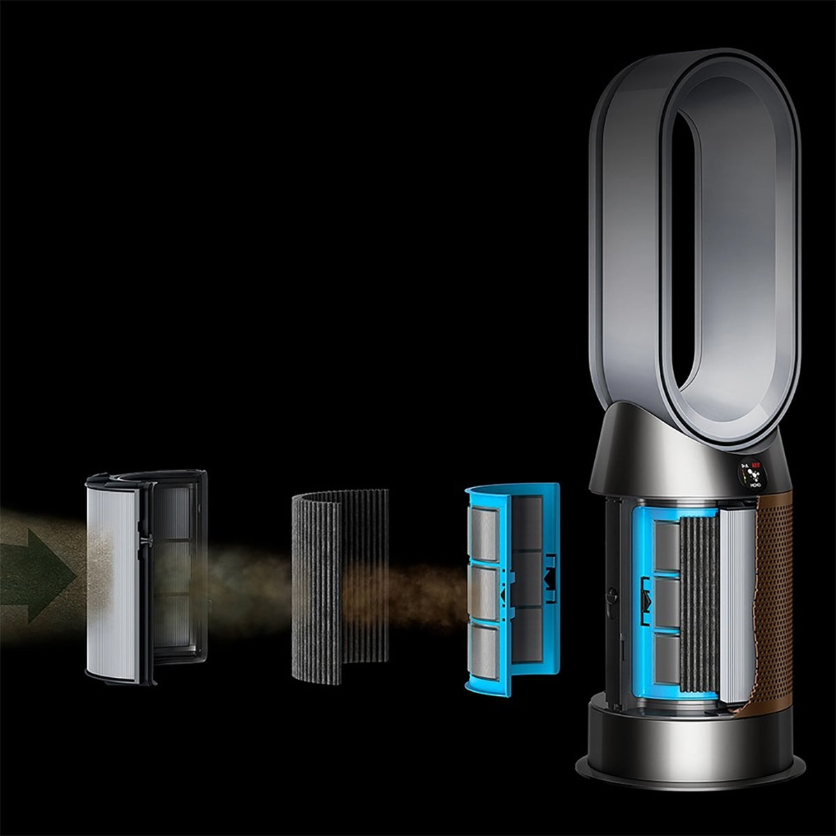 Dyson HP09 Pure Hot+Cool Formaldehyde Air Purifier - White